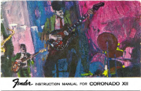 Fender Coronado-XII-1966 - Owners Manual